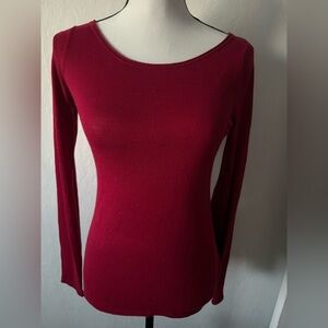 Express Vibrant Red Sweater - Size Extra Small